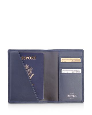 Leather RFID-Blocking Passport Case