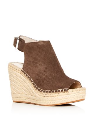 KENNETH COLE Womens Navy Espadrille 1-1/2