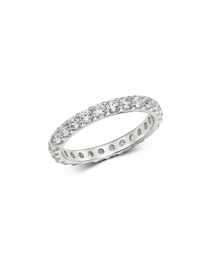 Bloomingdale's Diamond Eternity Band In 14k White Gold, 1.0 Ct. T. W. - Exclusive