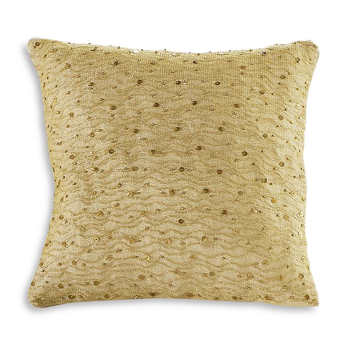 Donna Karan Gilded Decorative Pillow 12 X 12 Bloomingdale S