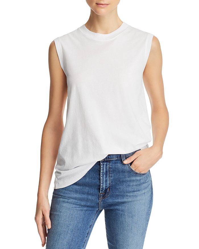 Atm Anthony Thomas Melillo Classic Muscle Tee In White