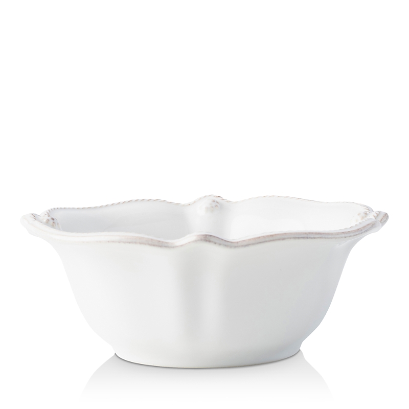 Juliska Berry & Thread Whitewash Cereal/ice Cream Bowl In Whitewash