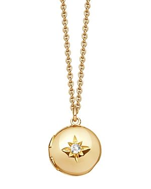ASTLEY CLARKE BIOGRAPHY LOCKET NECKLACE IN 18K GOLD-PLATED STERLING SILVER, 18K ROSE GOLD-PLATED STERLING SILVER O,41025YNON