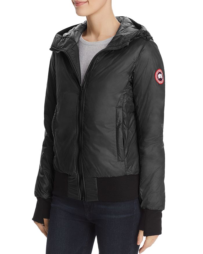 Canada Goose Dore Hooded Shell Down Jacket In 61 Black | ModeSens