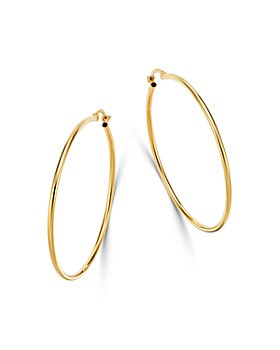 Moon & Meadow - 14K Yellow Gold Small Classic Hoop Earrings - 100% Exclusive