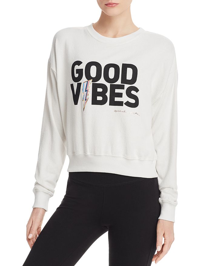 Spiritual gangster good vibes sweatshirt cheap