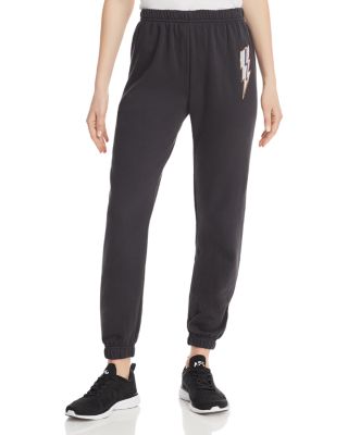 wildfox lightning bolt sweatpants