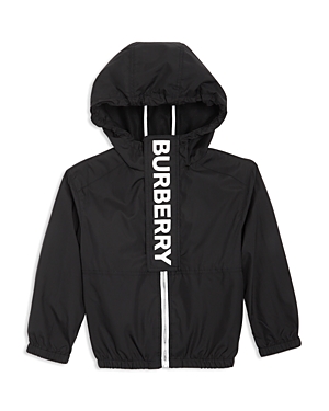 Burberry Girls' Austin Hooded Jacket - Little Kid, Big Kid In Black