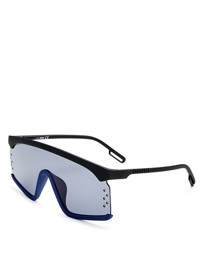 KENZO WOMEN'S MIRRORED SHIELD SUNGLASSES, 145MM