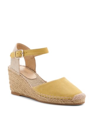 suede wedges with ankle strap