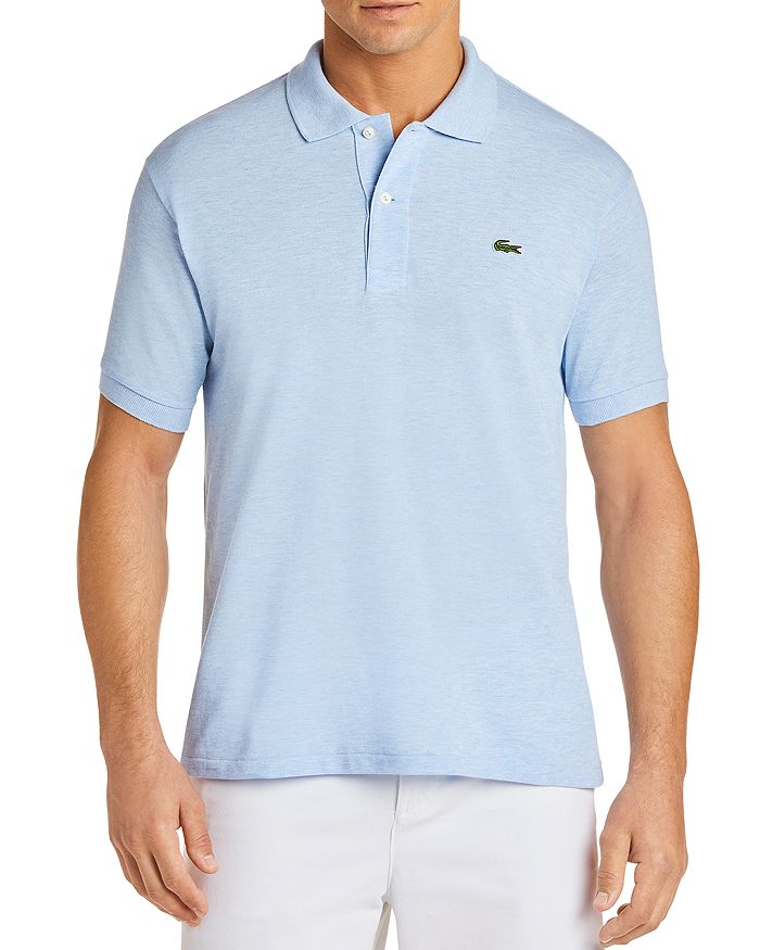 Lacoste Classic Fit Piqué Polo Shirt In Lutea Chine