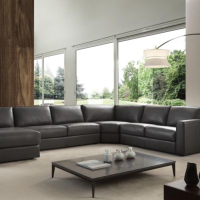 Greyson 4-Piece Leather Sectional