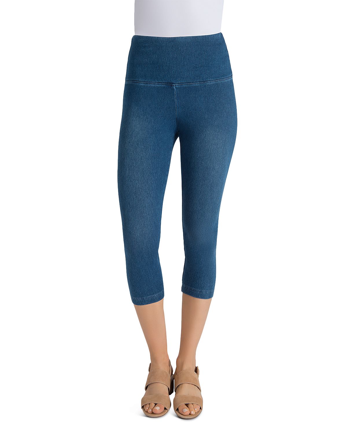 Lysse Denim Capri Leggings