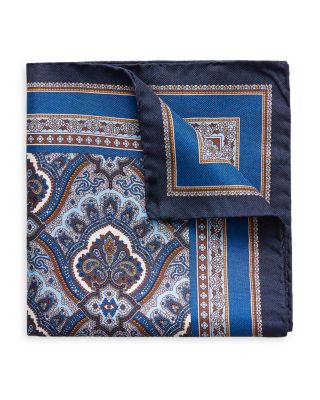 Paisley Silk Pocket Square