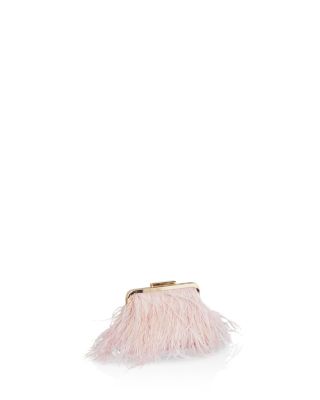 BCBGMAXAZRIA - Opal Feather Clutch