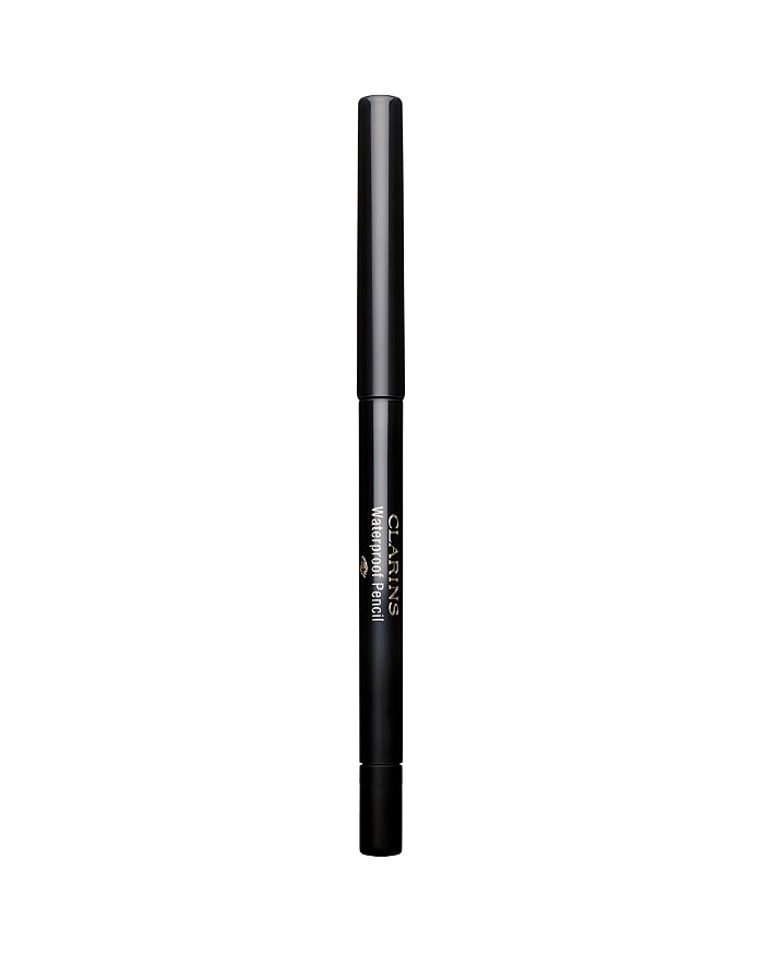 Shop Clarins Waterproof, Highly Pigmented Retractable Eye Pencil In Black Tulip 01