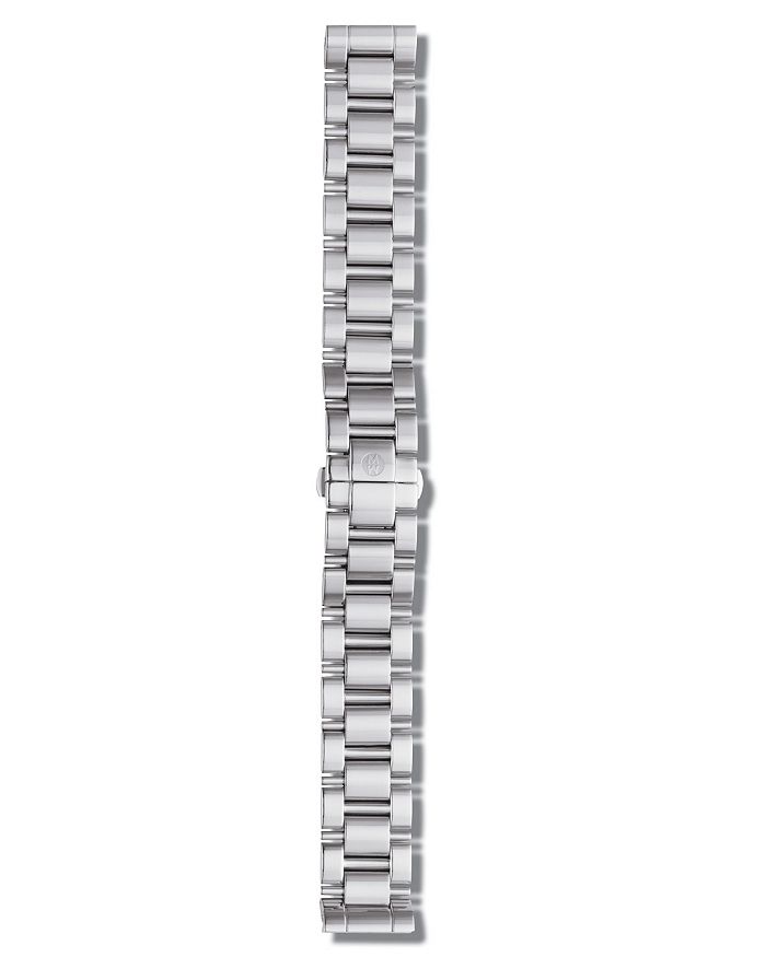 Michele 18mm stainless steel watch bands hotsell