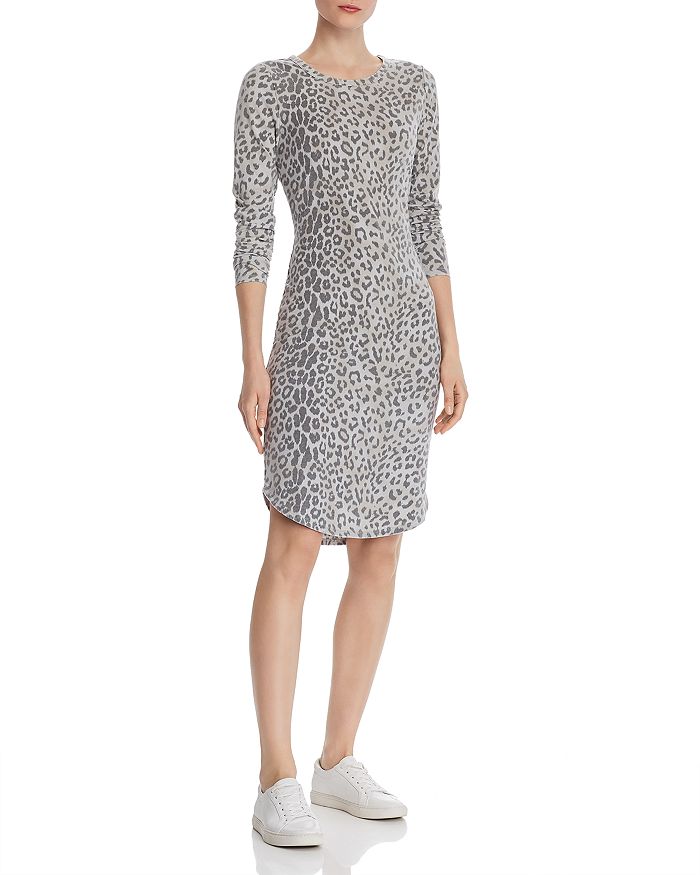 Bloomingdales leopard dress clearance