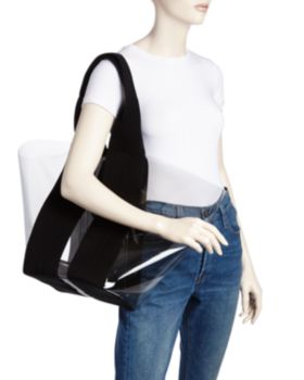 Rebecca Minkoff Fan Reversible Tote- Canvas Multi