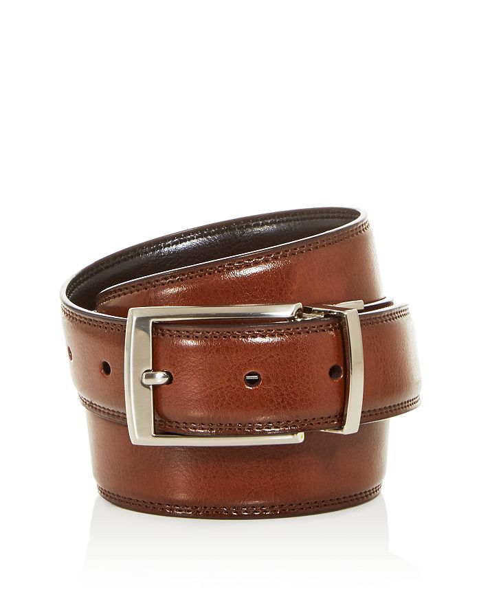 The Men's Store At Bloomingdale's The Men's's Store At Bloomingdale's Men's Reversible Leather Belt - 100% Exclusive In Brown