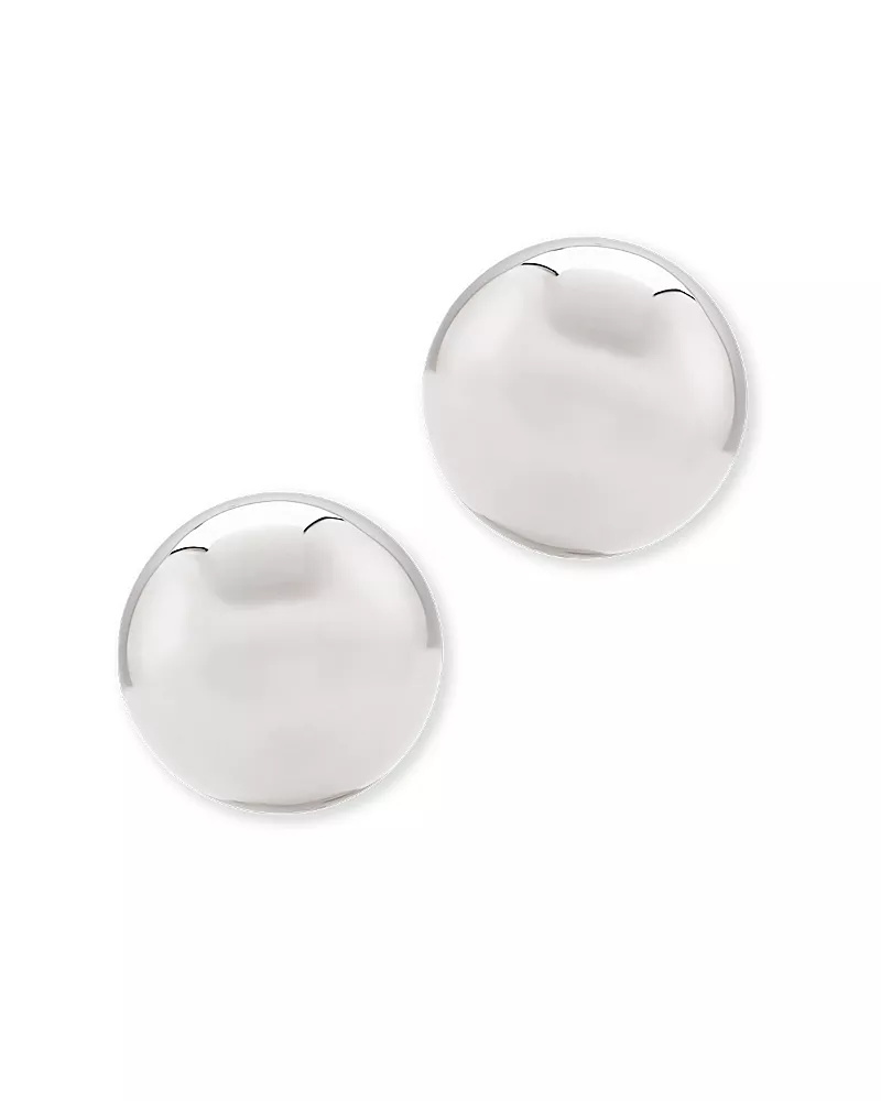 Bloomingdale's Fine Collection Small Ball Stud Earrings in 14K White Gold