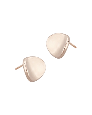 Bloomingdale's Small Disk Stud Earrings in 14K Rose Gold - 100% Exclusive