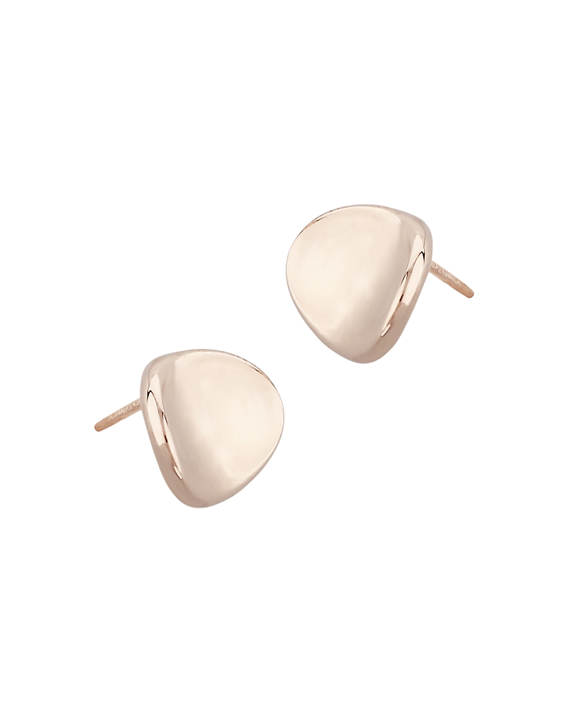 Bloomingdale's Small Disk Stud Earrings In 14k Rose Gold - Exclusive In Rose Gold