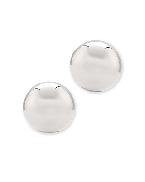 Bloomingdale's Ball Stud Earrings in 14K White Gold - 100% Exclusive