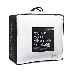 Bloomingdale's My Luxe Asthma & Allergy Friendly Medium Weight Down Alternative Comforter, King - 10