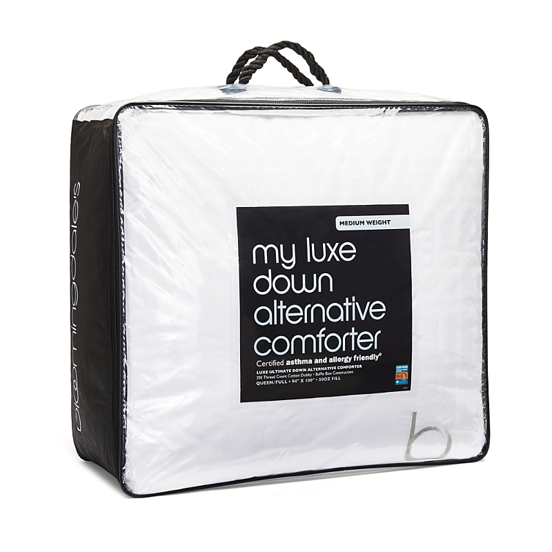 Bloomingdale's My Luxe Asthma & Allergy Friendly Medium Weight Down Alternative Comforter, Full/queen - Exclusive In White