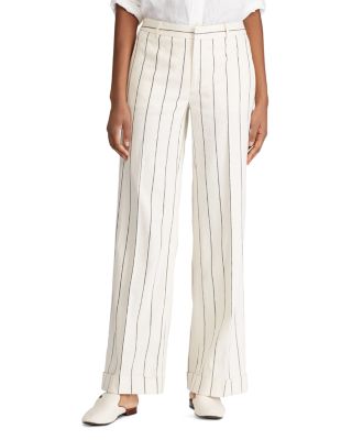 Ralph Lauren - Striped Wide-Leg Pants