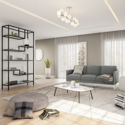 Coco 72&amp;quot; Leather Sofa