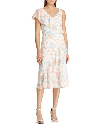 Ralph Lauren Floral Georgette Dress | Bloomingdale's