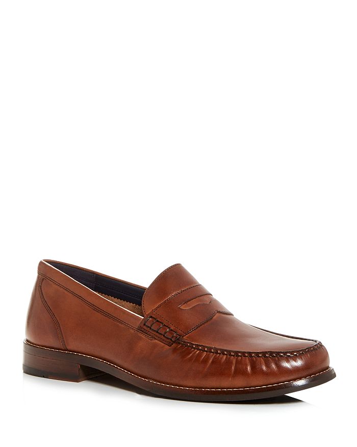 Cole Haan Men's Pinch Grand Leather Penny Loafers In Brown