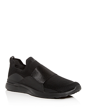 Apl Athletic Propulsion Labs Techloom Bliss Running Sneakers Black/black In Black