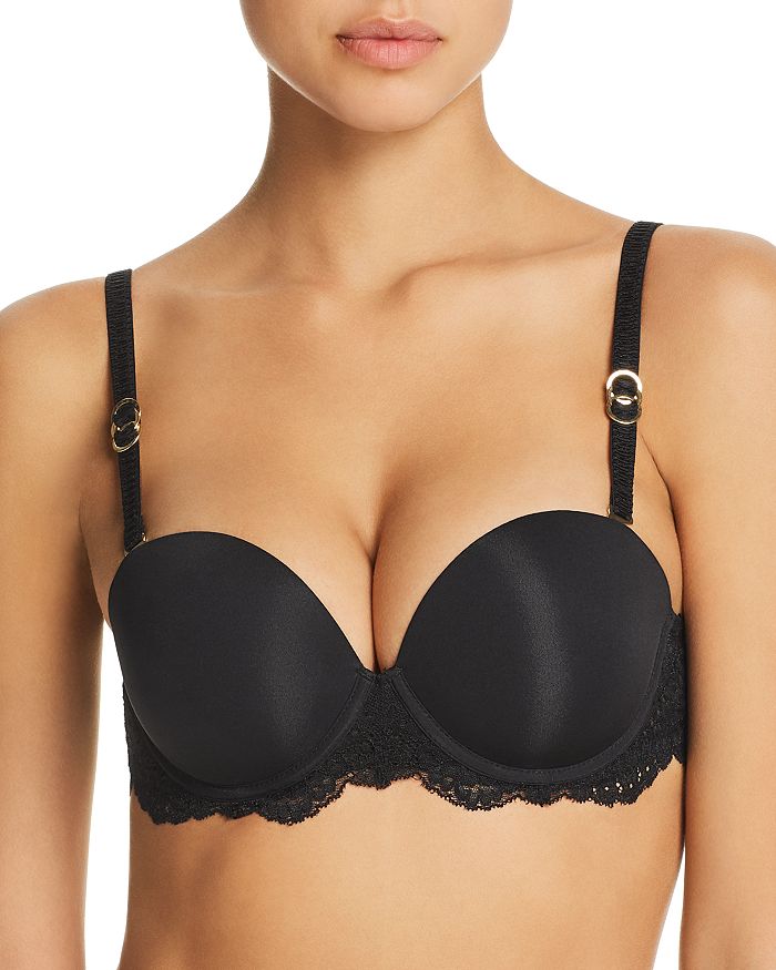 STELLA MCCARTNEY STELLA MCCARTNEY STELLA SMOOTH & LACE STRAPLESS BRA,S8RE30020