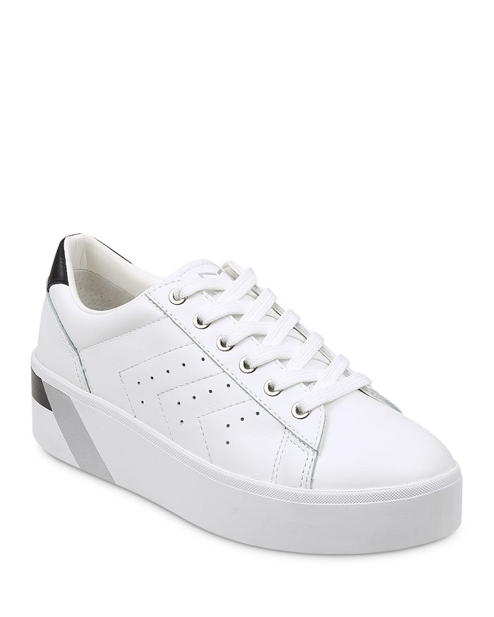 Marc Fisher Ltd Women's Tony Leather Sneakers In White