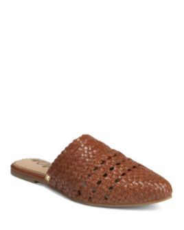 Sam Edelman - Women's Natalya Woven Leather Mules