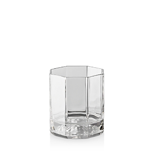 Versace Medusa Lumiere Whiskey Glass In Transparent