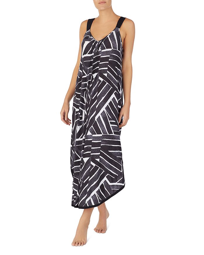 donna karan long nightgown