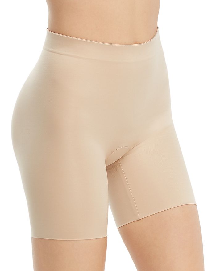 Spanx Thinstincts 2.0 Mid-thigh Shorts in Brown