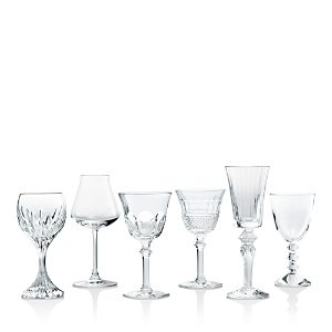 Baccarat Box of Wine Glasses, Set of 6
