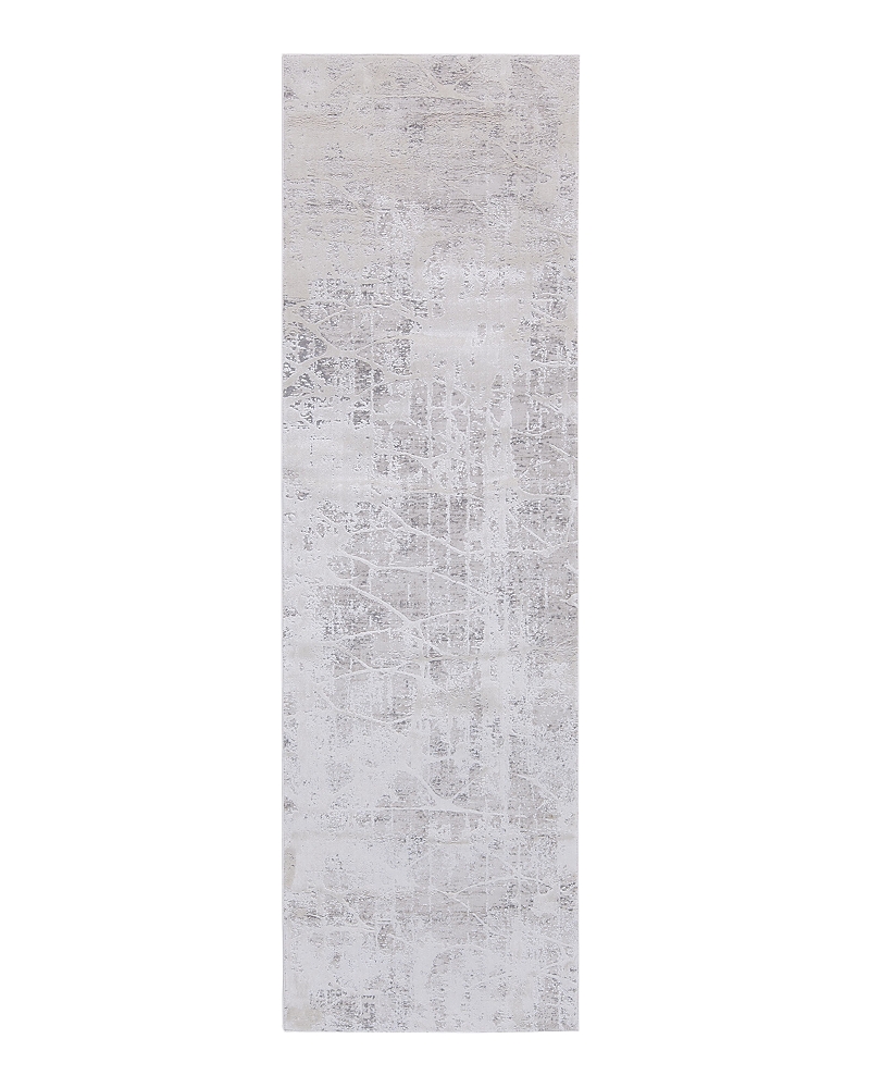 Kenneth Mink Alloy Runner Rug, 2'6 X 8' In Ivory