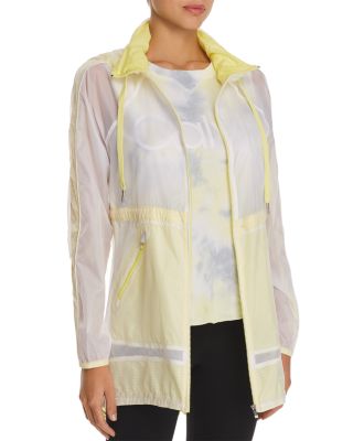 calvin klein yellow rain jacket