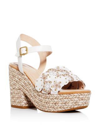 espadrille block heel sandals