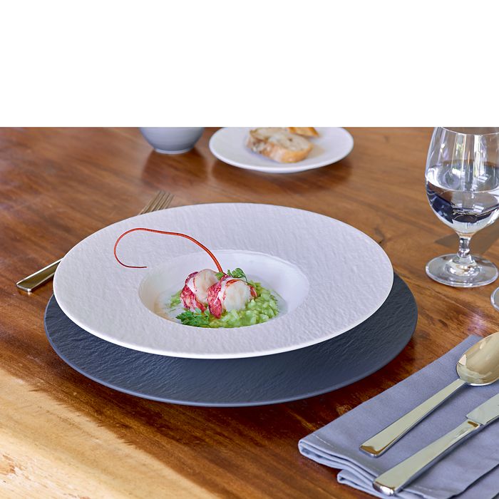 Shop Villeroy & Boch Manufacture Rock Dinner Plate In White