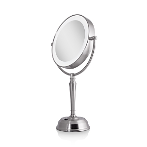 Zadro Led Lighted Vanity Mirror with Rechargeable Battery & Usb Port, 1X/10X Magnification