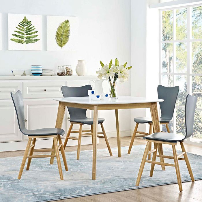 Shop Modway Stratum 40 Dining Table In White