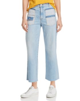 Jean Slim Skinny 7 For All Mankind Pour Femme - Taille 25, Gris, Taille Basse, Occasion Très Bon état