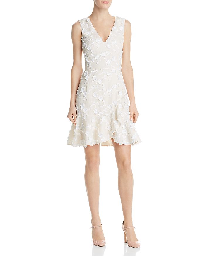 Rebecca Taylor Nicola Floral-Embroidered Dress | Bloomingdale's